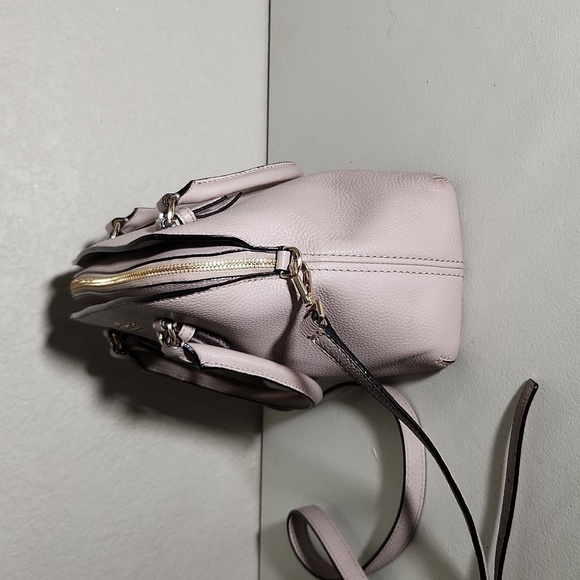 Kate Spade Blush Lavender Leather Triple Compartment 2 Way Shoulder bag - Picture 3 of 17